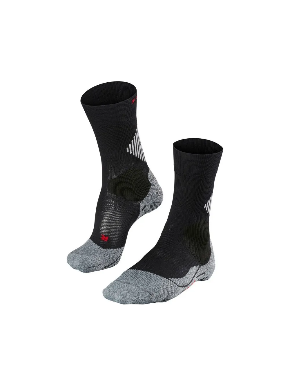Chaussette unie 4 Grip Cus Falke noir