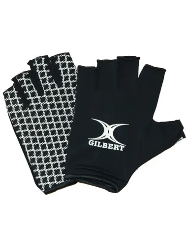 Mitaines rugby International Gilbert noir