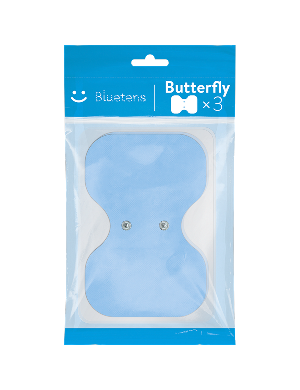 Pack de 3 Électrodes Papillon Bluepack Bluetens