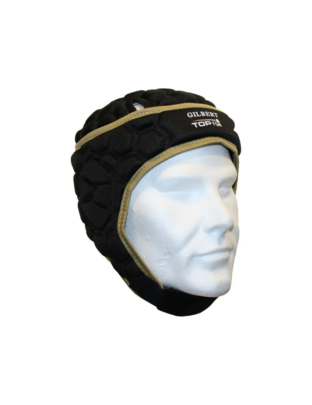 Casque enfant Top 14 Falcon 200 Gilbert noir or