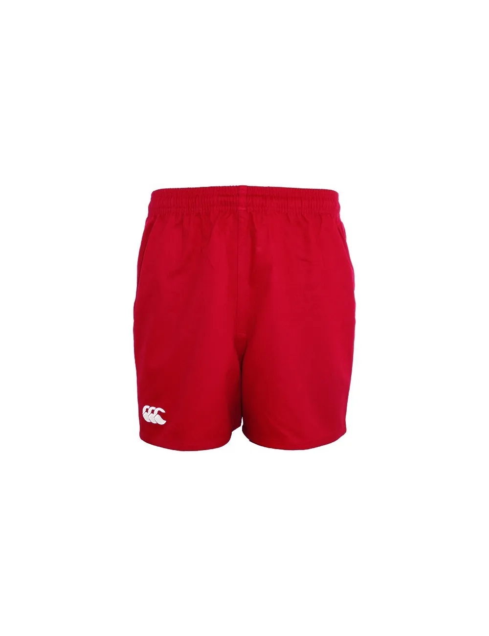 Short rugby Base Canterbury rouge