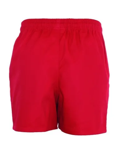Short rugby Base Canterbury rouge