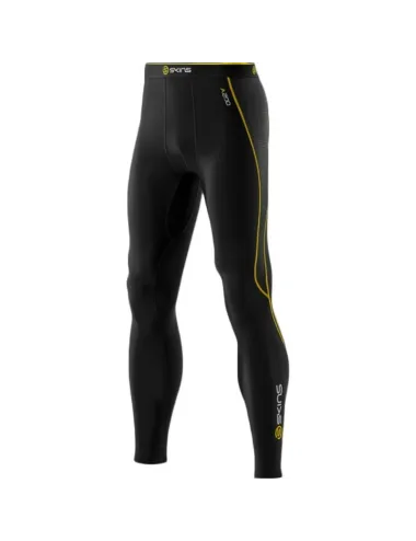 Legging A200 Thermal Compression Long Tights Skins noir jaune