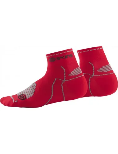Chaussette Performance Quarter Length Skins rouge