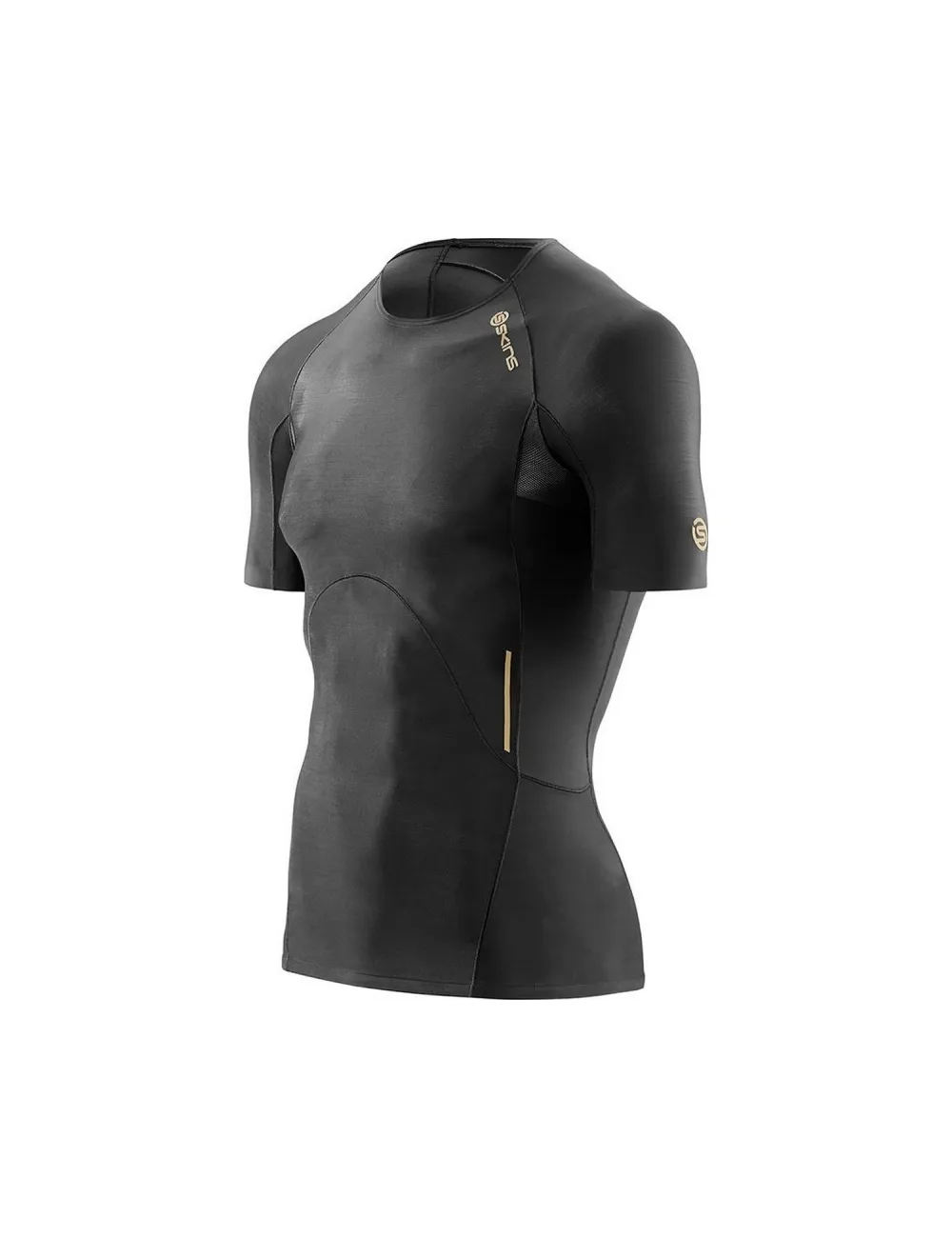 Tee shirt homme A400 Compression manche courte Skins noir