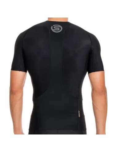 T-shirt homme A400 Compression manche courte Skins noir