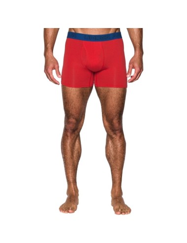 Boxer x3 Charged Coton Stretch 6" Under Armour noir blanc rouge
