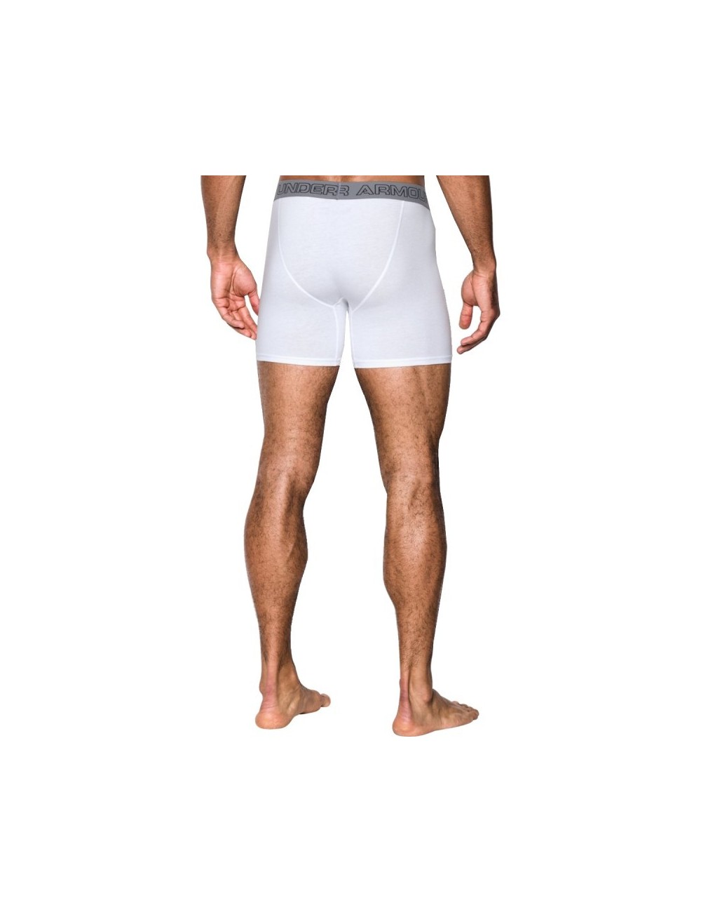 Boxer x3 Charged Coton Stretch 6" Under Armour noir blanc rouge