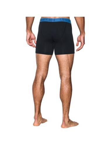Boxer x3 Charged Coton Stretch 6" Under Armour noir blanc rouge