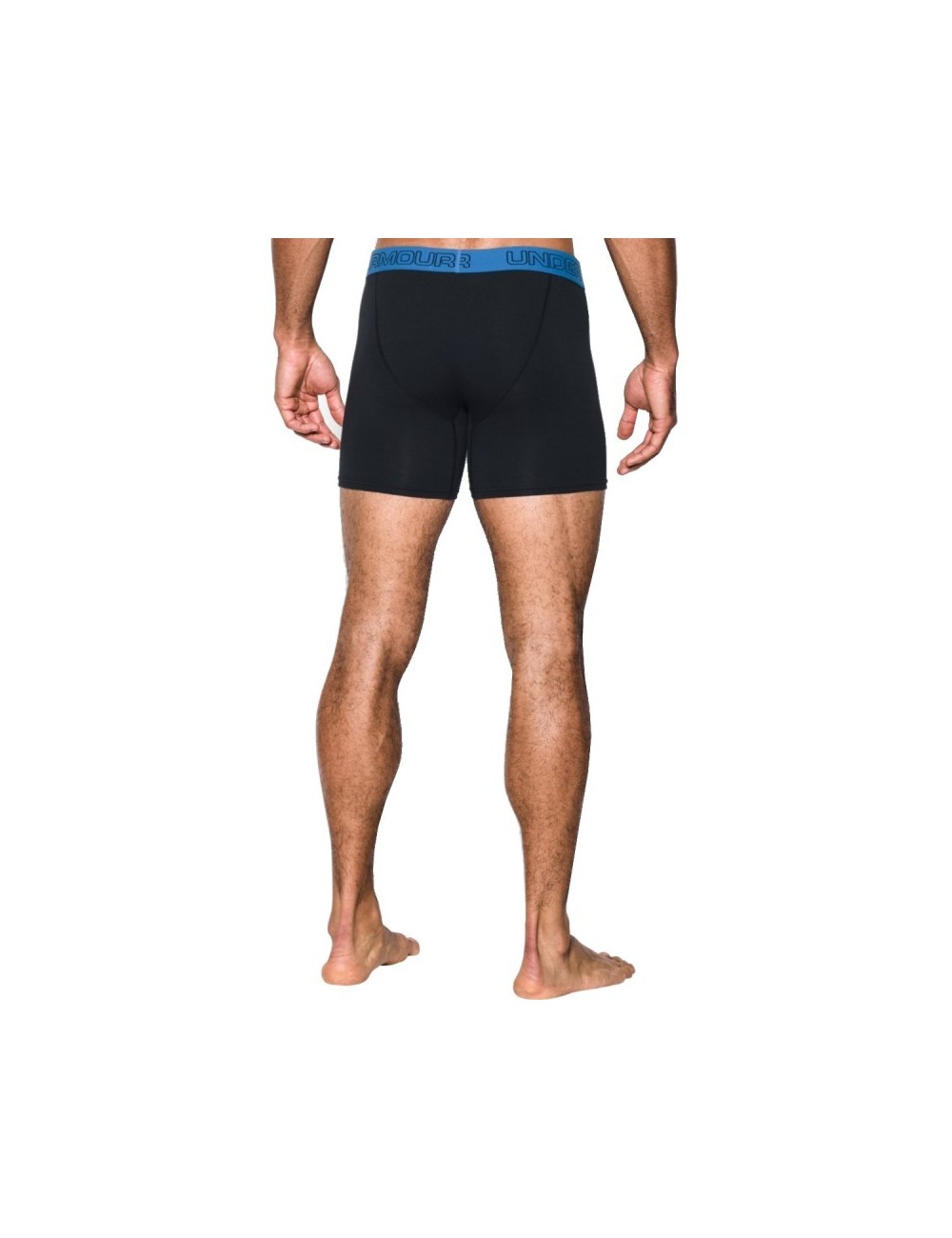 Boxer x3 Charged Coton Stretch 6" Under Armour noir blanc rouge