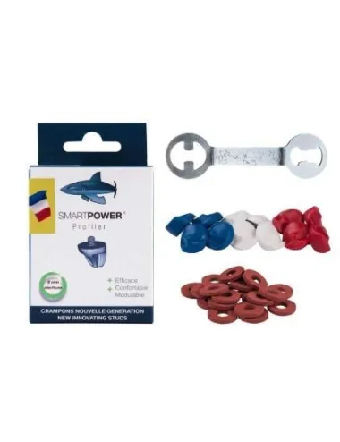 KIT CRAMPON SMART POWER ADIDAS PLASTIQUE 8MM+ 20 RONDELLES