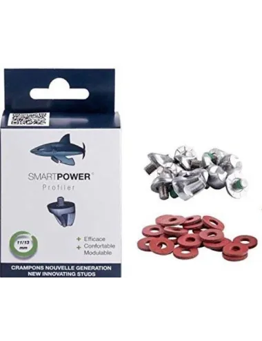 Kit 12 crampons 11/13 mm Profiler Adidas avec 20 rondelles Smart Power