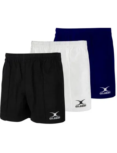 Short à poches rugby Kiwi Pro Gilbert marine foncé