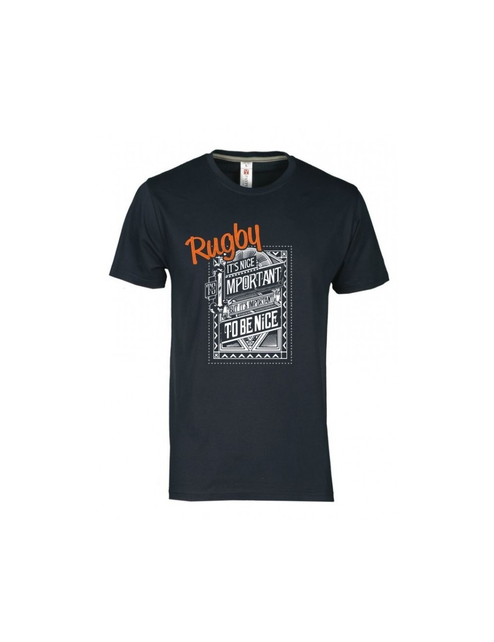 T-shirt to be nice multi marine adulte