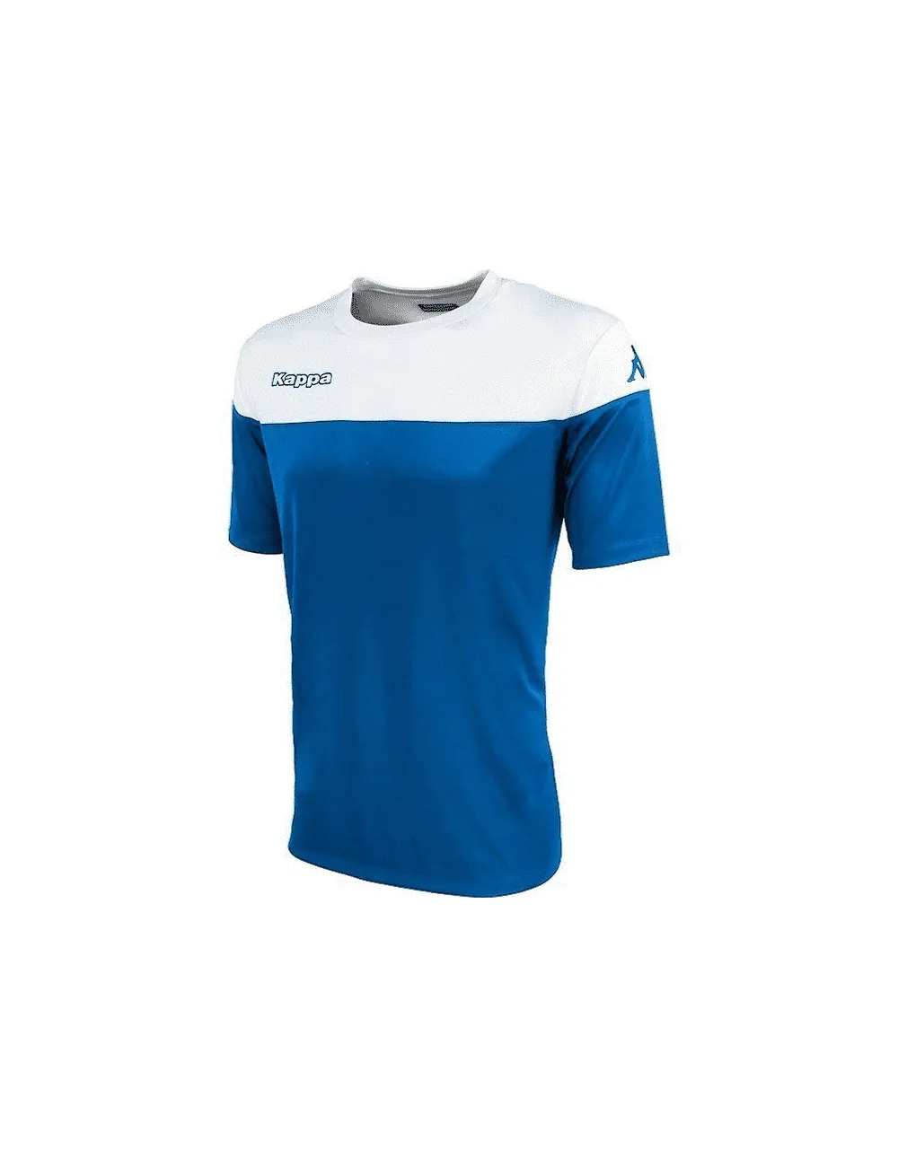t-shirt junior Mareto jersey ss bleu nautic et blanc