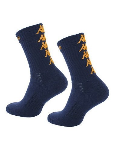 chaussettes pack X1 ELENO Kappa marine/orange