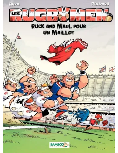 BD Les Rugbymen "On a déboulé a Marcatraz" Tome 14