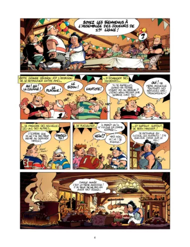 BD Les Rugbymen "On a déboulé a Marcatraz" Tome 14