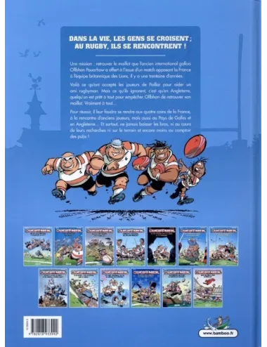 BD Les Rugbymen "On a déboulé a Marcatraz" Tome 14