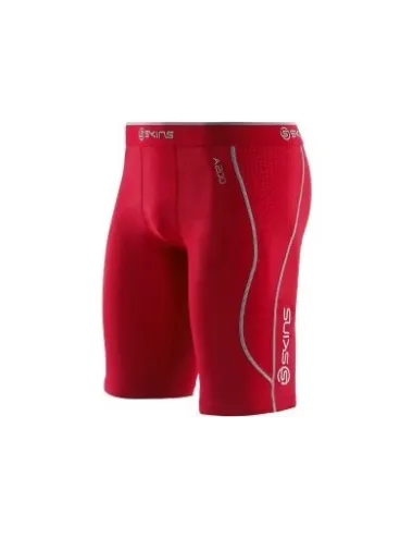 Sous short A200 Men's Compression Half Tights Skins rouge