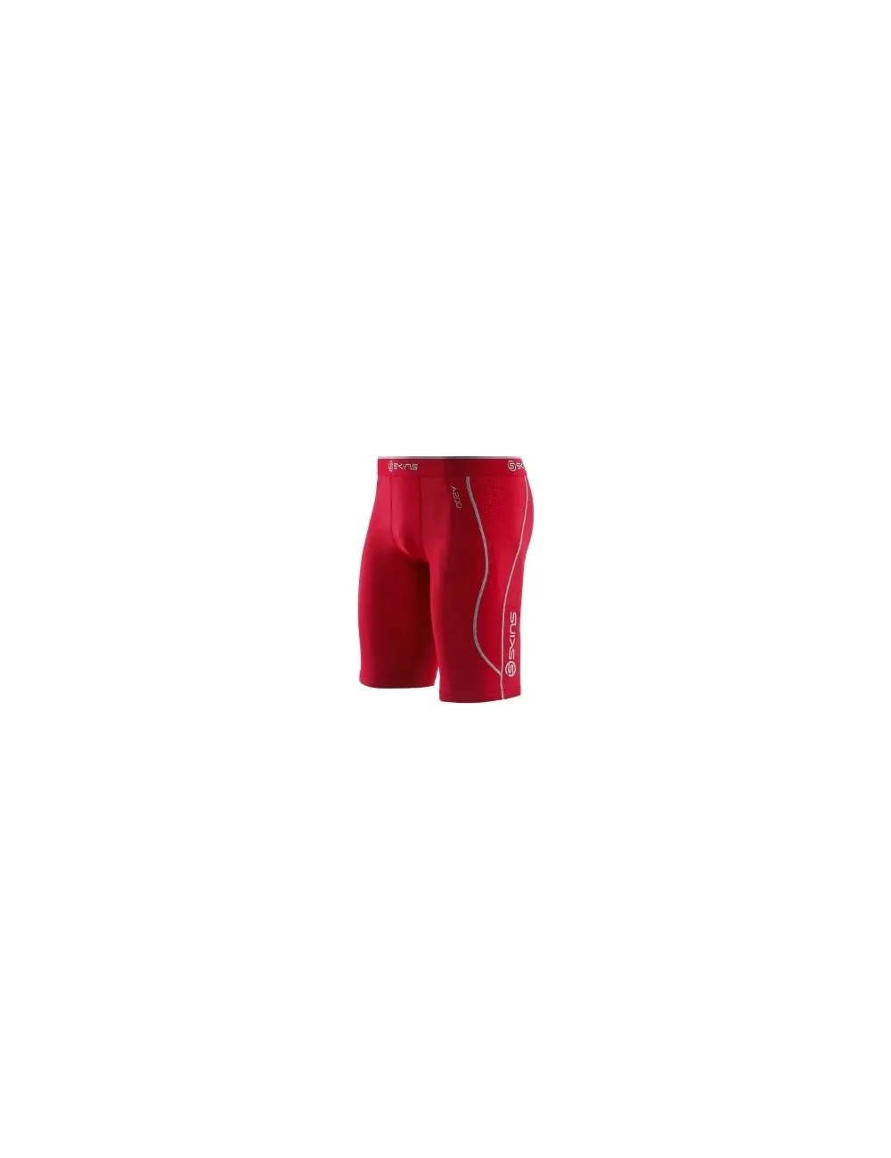 Sous short A200 Men's Compression Half Tights Skins rouge