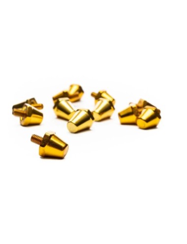 Crampons alu 6KT Gold 8x13mm / 4x16mm