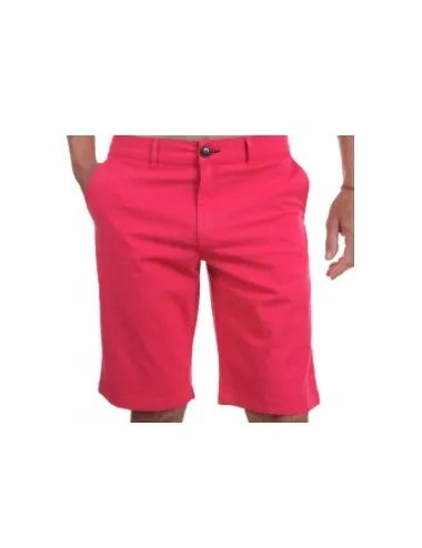 SHORT CHINO TOILE UNI COTON LYCRA  K.Bright Rose