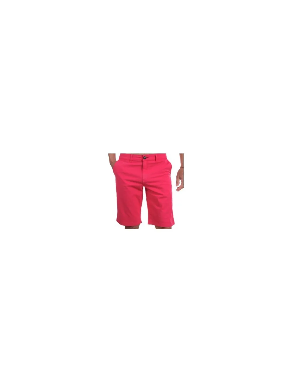 SHORT CHINO TOILE UNI COTON LYCRA K.Bright Rose