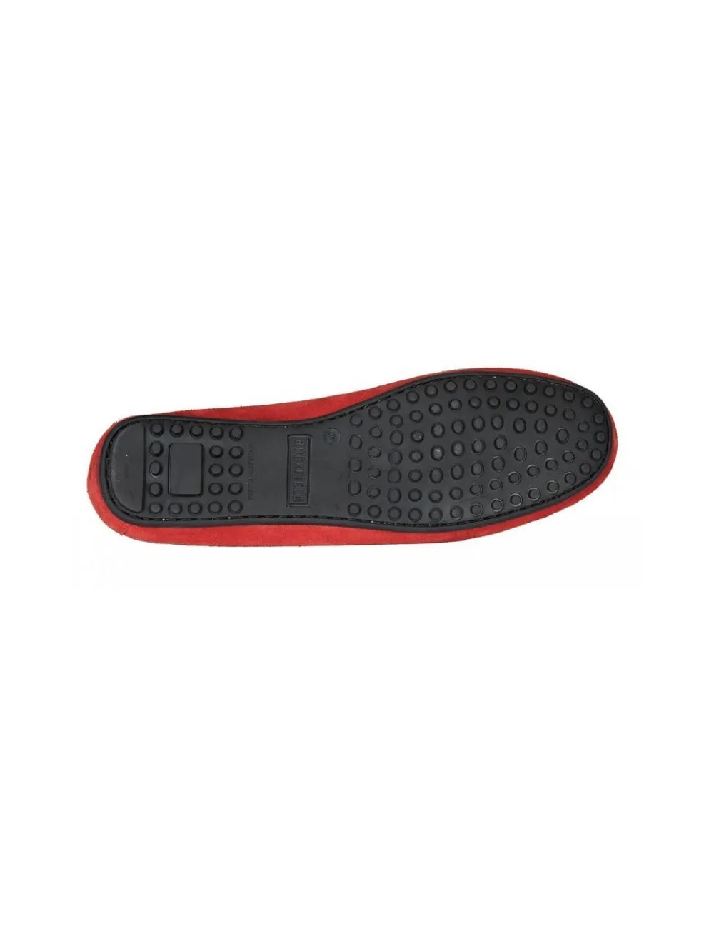 CHAUSSURES MOCASSINS Rouge moyen