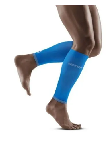 PAIRE MANCHONS COMPRESSION ULTRALIGHT CALF SLEEVES CEP MEN BLEU
