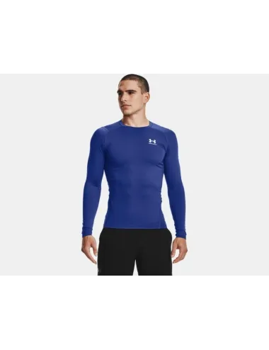 Baselayer UA heatgear compression bleu royal
