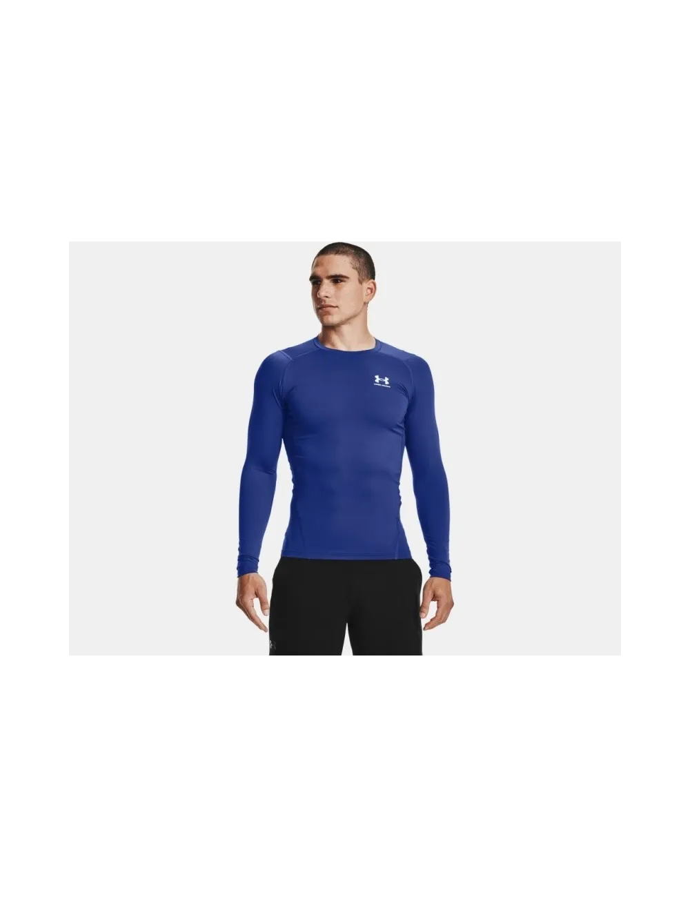 Baselayer UA heatgear compression bleu royal