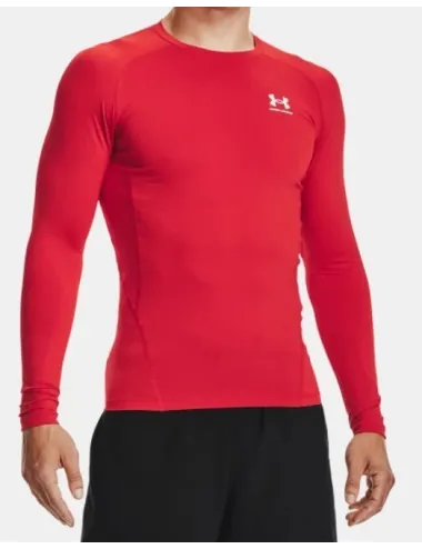 Baselayer UA heatgear compression rouge