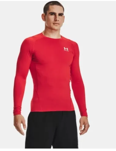 Baselayer UA heatgear compression rouge
