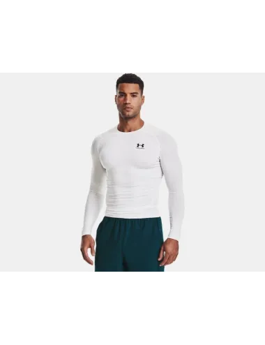 Baselayer UA heatgear compression blanc