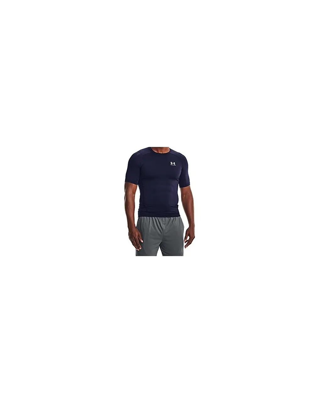 Tee shirt homme UA HeatGear® SS Under Armour noir