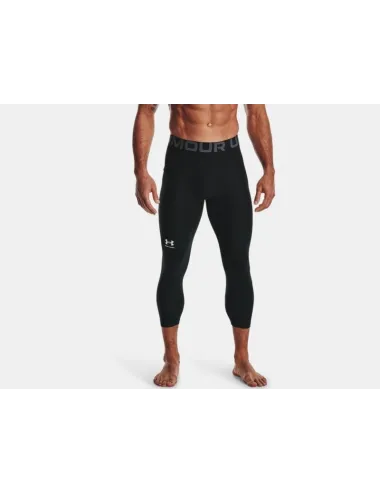 UA HG Armour 3/4 Legging-BLK