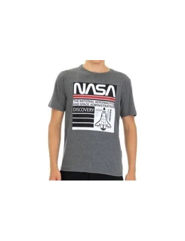 T Shirt DISCOVERY NASA gris