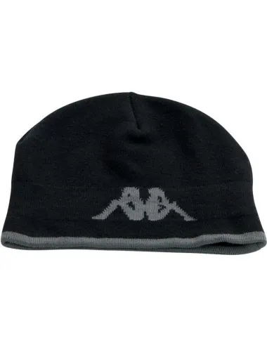 bonnet Kappa Asma noir/gris