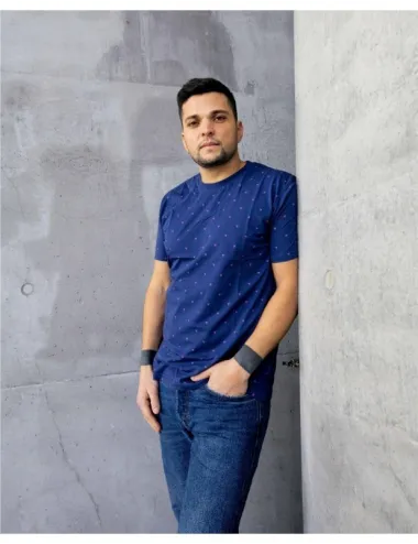 TSHIRT TRENDY MULTY MARINE