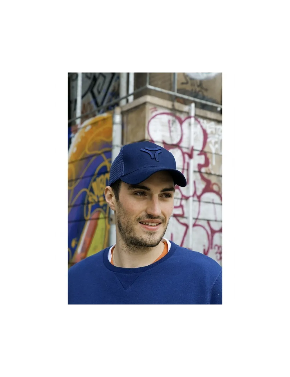 CASQUETTE BI COLORS 3D NAVY