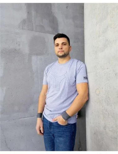 TSHIRT 3D GRIS