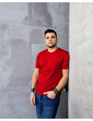 TSHIRT 3D ROUGE
