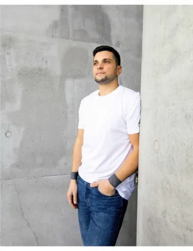 TSHIRT 3D BLANC