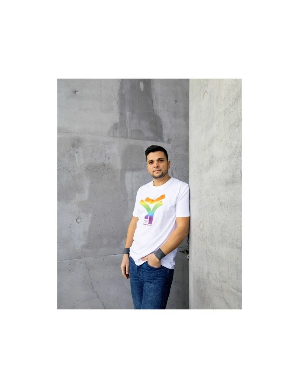 TSHIRT CLASSIQUE BLANC - LOGO LICORNE
