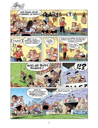 BD Les Rugbymen "On va leur en mettre plein les yeux" Tome 1