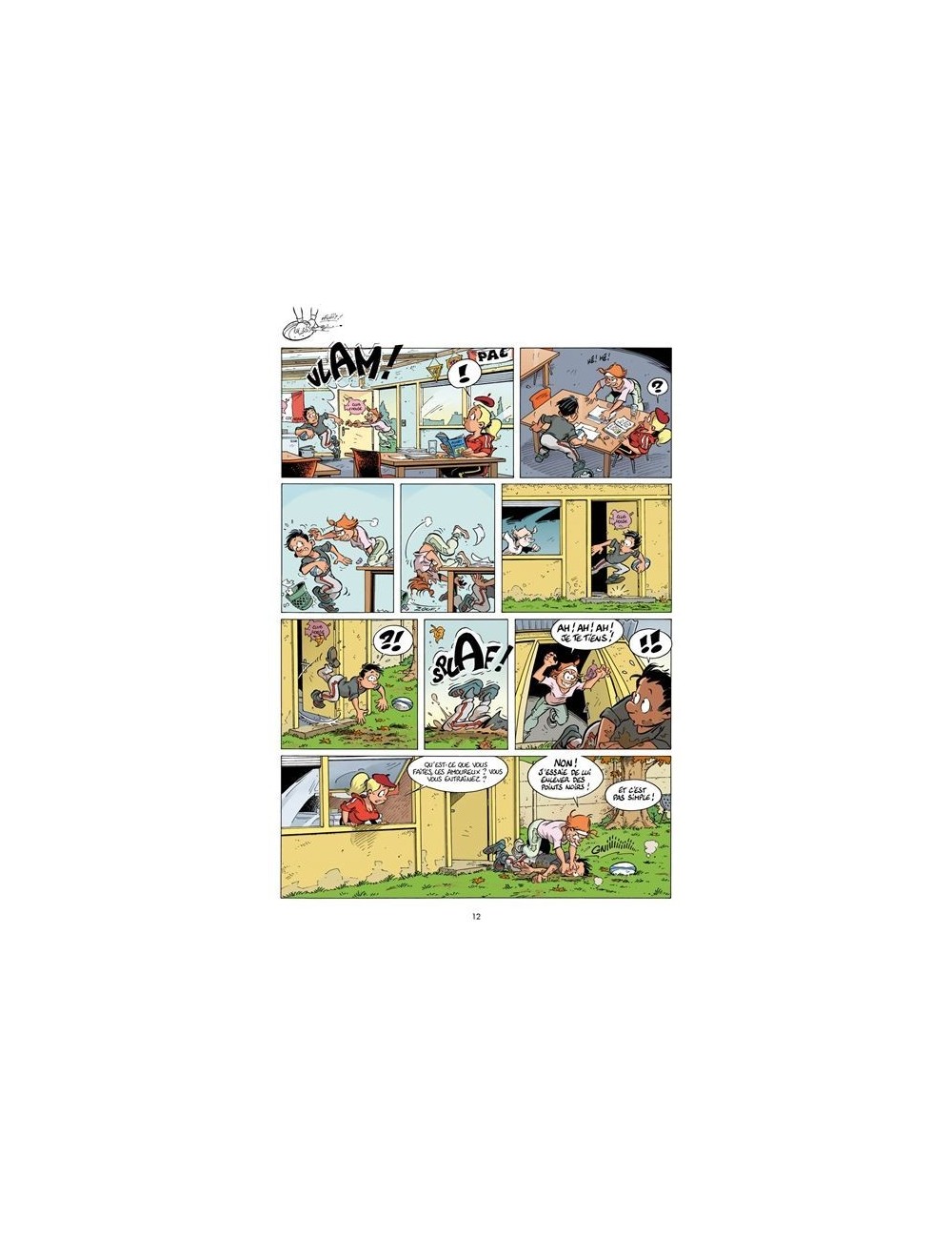 BD Les Rugbymen "On va leur en mettre plein les yeux" Tome 1