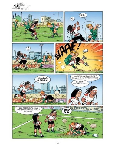 BD Les Rugbymen "On va leur en mettre plein les yeux" Tome 1