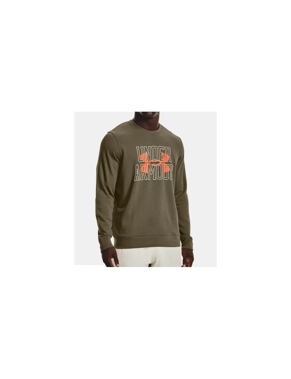 Sweat Crew UA Rival Terry logo Kaki/orange