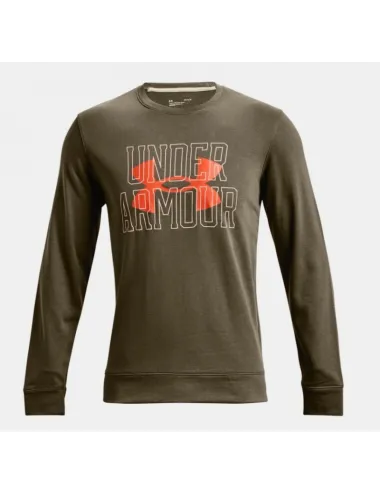 Sweat Crew UA Rival Terry logo Kaki/orange